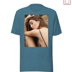 Gap Teal Graphic T-Shirt